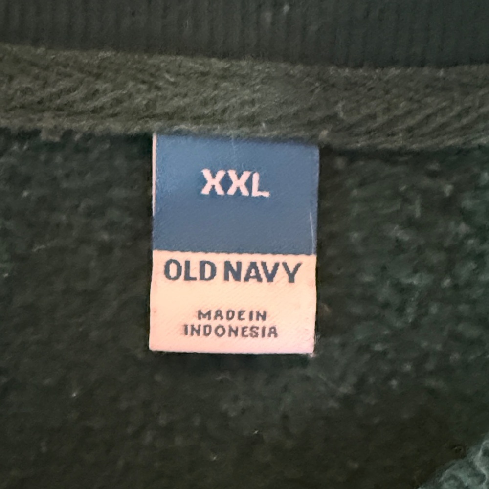 Green Old Navy Sweatshirt with “High Hopes” Text - Picture 3 of 5